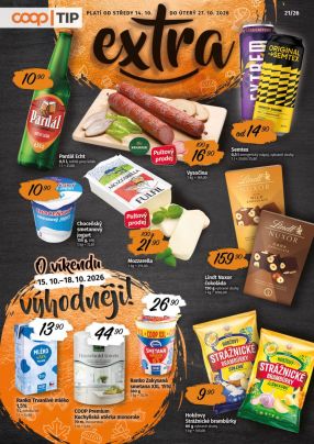 aktuální leták COOP 14.10.2026-27.10.2026