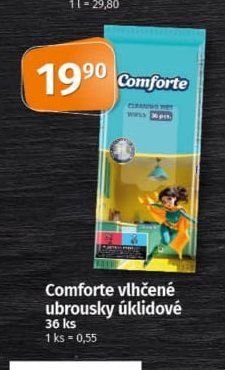 Comforte vlhčené ubrousky úklidové