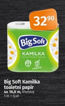 Big Soft Kamilka toaletní papír