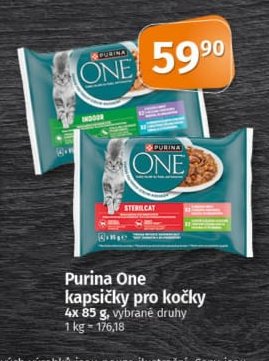 Purina One kapsičky pro kočky