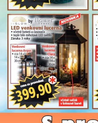 LED venkovní lucerna