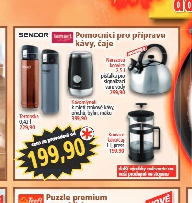 Sencor/Lamart Pomocníci pro přípravu kávy
