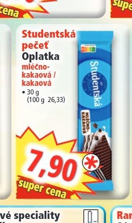 Studentská pečeť Oplatka