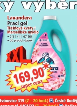 Lavandera Prací gel