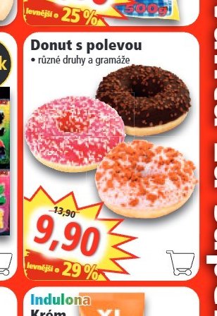 Donut s polevou