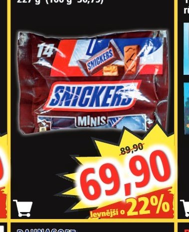 Snickers / Mars / Twix Minis