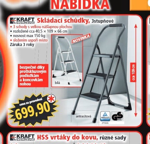Skládací schůdky