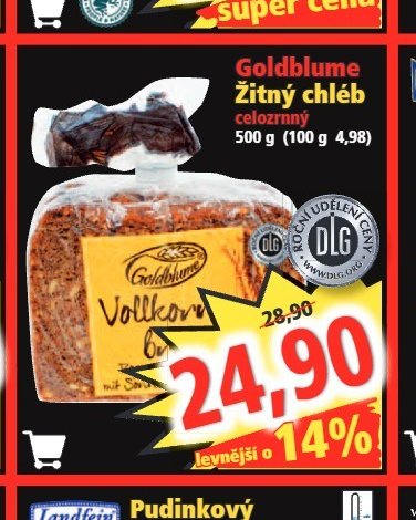 Goldblume Žitný chléb