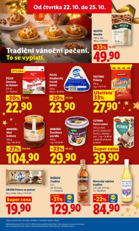 aktuální leták Lidl 22.10.2026-25.10.2026