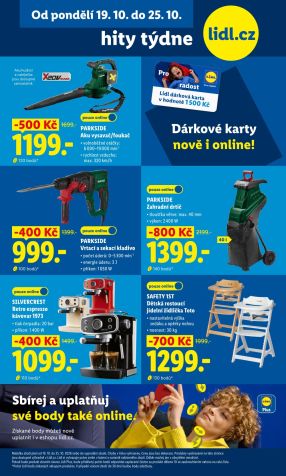 aktuální leták Lidl 22.10.2026-25.10.2026