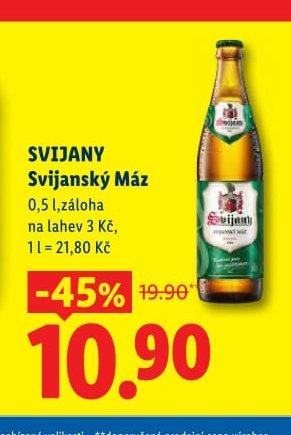 SVIJANY Svijanský Máz 0,5 l
