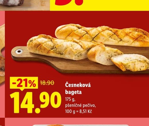 Česneková bageta