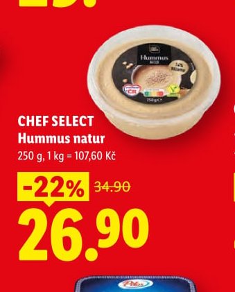 CHEF SELECT Hummus natur