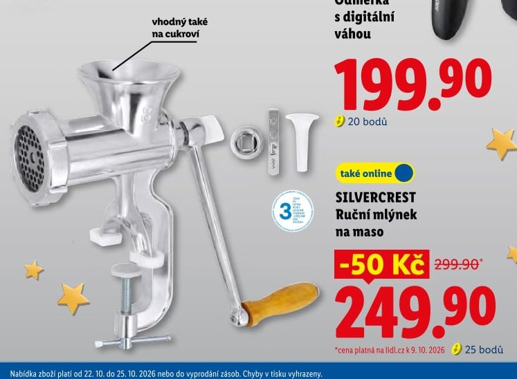 SILVERCREST Ruční mlýnek na maso