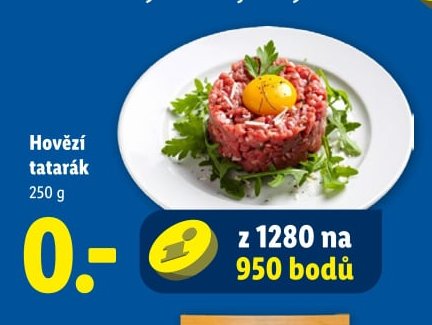 Hovězí tatarák