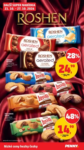 aktuální leták Penny Market 21.10.2026-27.10.2026
