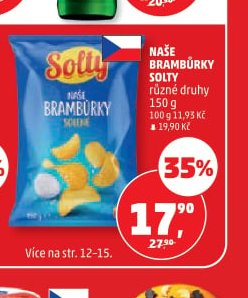 Naše brambůrky Solty