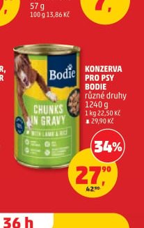 Konzerva pro psy Bodie