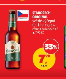 Staročech originál světlé výčepní