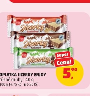 OPLATKA JIZERKY ENJOY