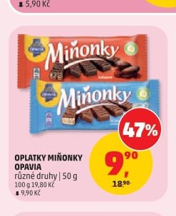 OPLATKA MIŇONKY OPAVIA