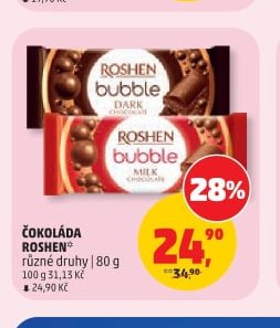 ČOKOLÁDA ROSHEN