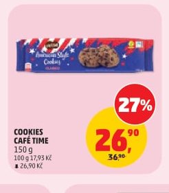 COOKIES CAFÉ TIME 150 g