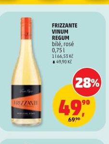 Frizzante Vinum Regum 0,75 l