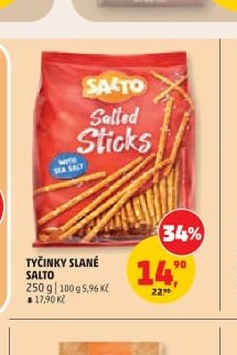 TYČINKY SLANÉ SALTO