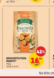BRUSCHETTA PIZZA MARETTI