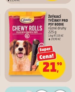 Žvýkací tyčinky pro psy Bodie 225 g