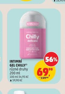 Intimní gel Chilly 200 ml
