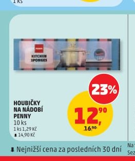 Houbičky na nádobí Penny