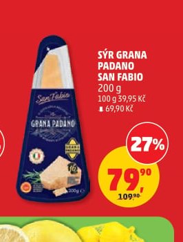 Sýr Grana Padano San Fabio