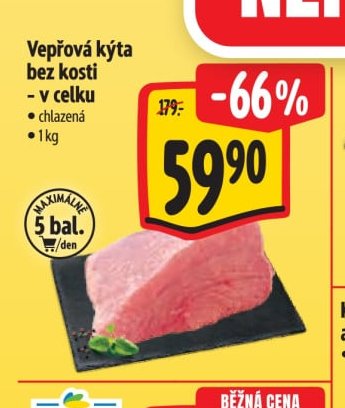 Vepřová kýta bez kosti
