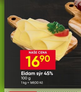 Eidam sýr 45%