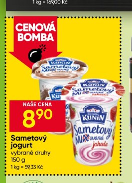 Sametový jogurt