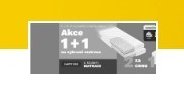 Akce 1+1 Matrace