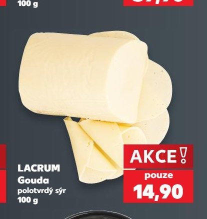 Lacrum Gouda polotvrdý sýr