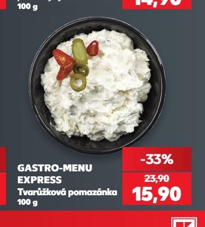 Gastro-Menu Express Tvarůžková pomazánka