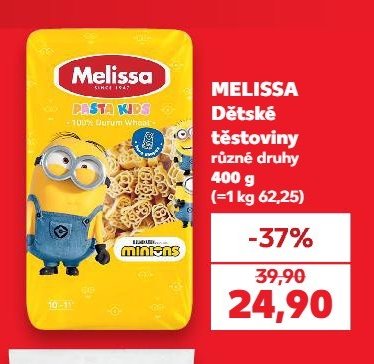 MELISSA Dětské těstoviny