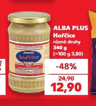ALBA PLUS Hořčice