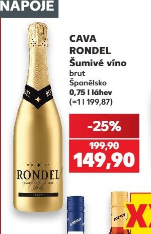Cava Rondel Šumivé víno