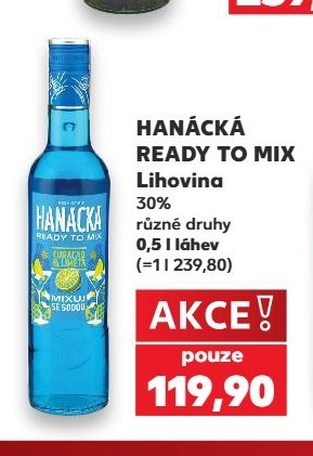 Hanácká Ready to mix Lihovina