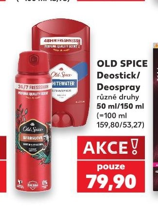 Old Spice deostick/deosprej 50 ml/150 ml