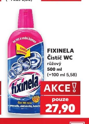 Fixinela čistič WC 500 ml
