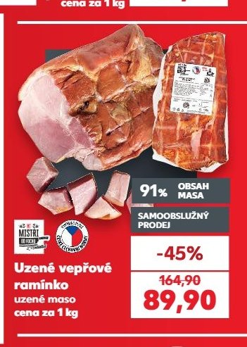 Uzené vepřové ramínko