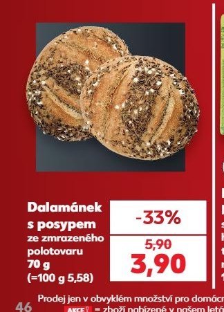 Dalamánek s posypem