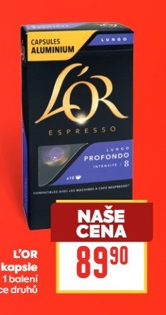 L'OR kapsle 1 balení