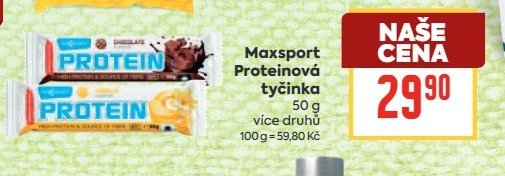 Maxsport Proteinová tyčinka